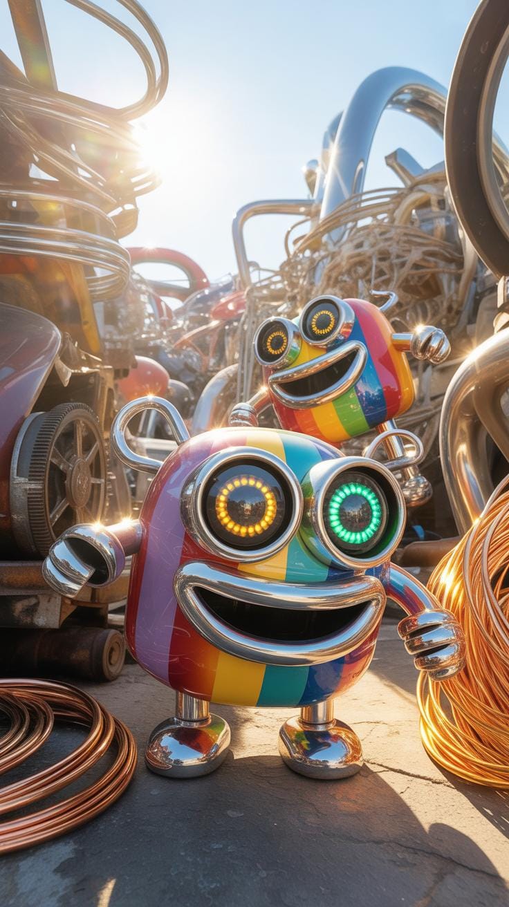 0008 1 a photorealistic image of whimsical mech GDBJ4yiKR7W nPDothXifA RdLTTFwnSW AgjyJIakMEw cover