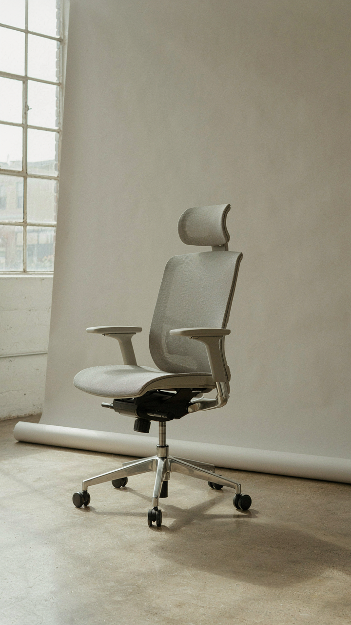 A perfectly designed ergonomic chair shows how its use shaped its look.