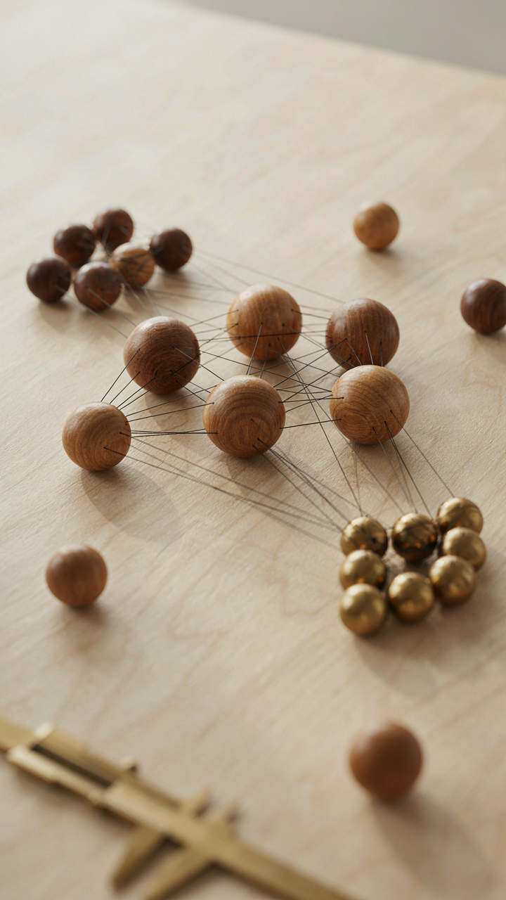 A network topology diagram shows clustered nodes connected in groups.